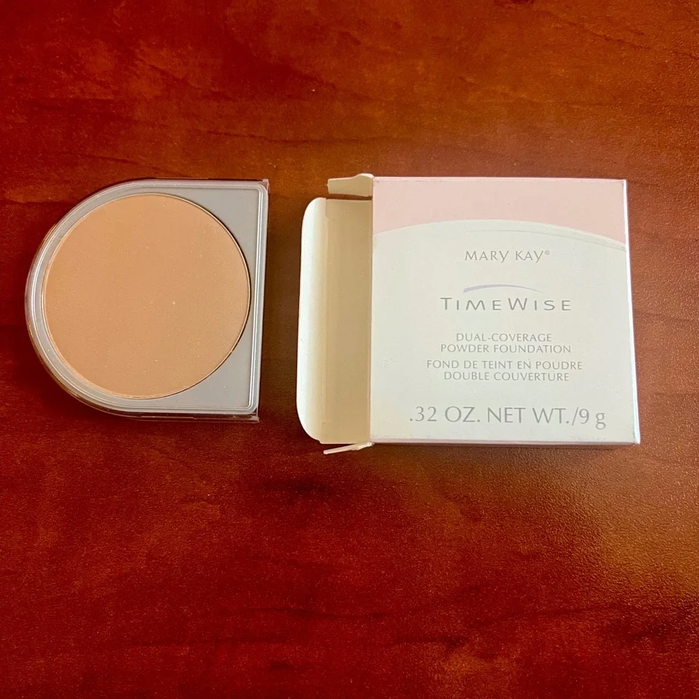 Mary Kay‎ TimeWise Dual-Coverage Powder Foundation Beige 400 0.32 oz Refill 8928